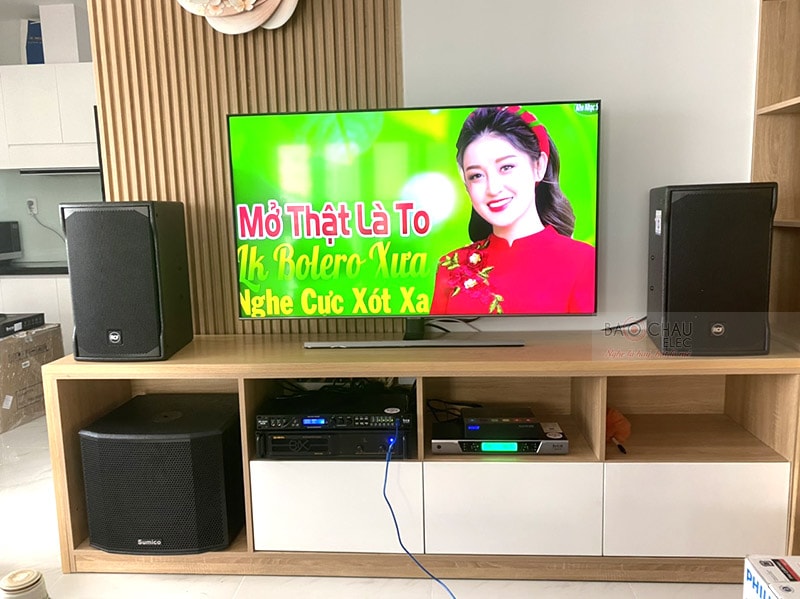 Dàn karaoke gia đình anh Hoàng ở Bình Thạnh h5
