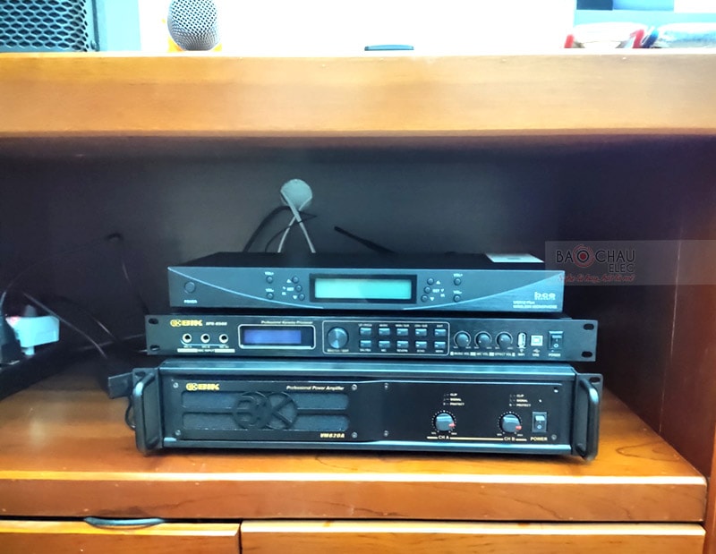 Dàn karaoke gia đình anh Hưng ở Bình Thạnh h3