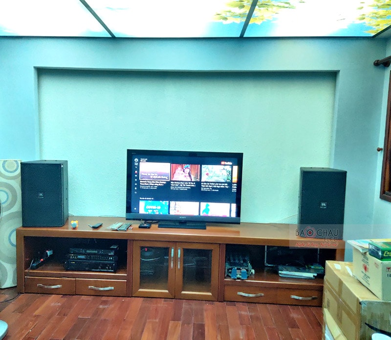 Dàn karaoke gia đình anh Hưng ở Bình Thạnh h4