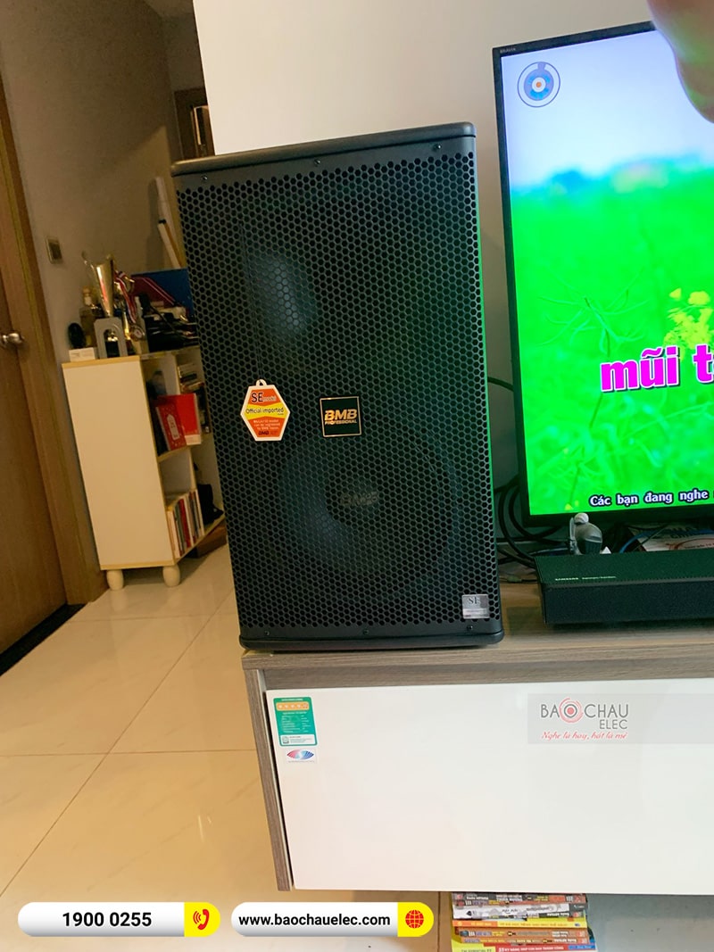 Lắp đặt dàn karaoke gia đình chị Nhung tại TPHCM