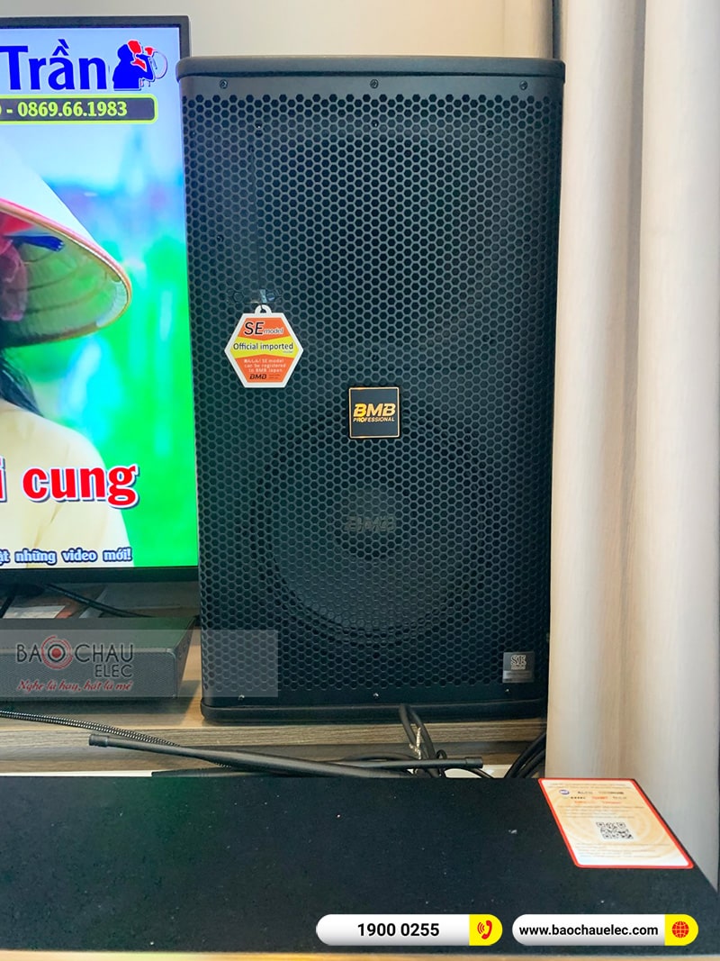Lắp đặt dàn karaoke gia đình chị Nhung tại TPHCM