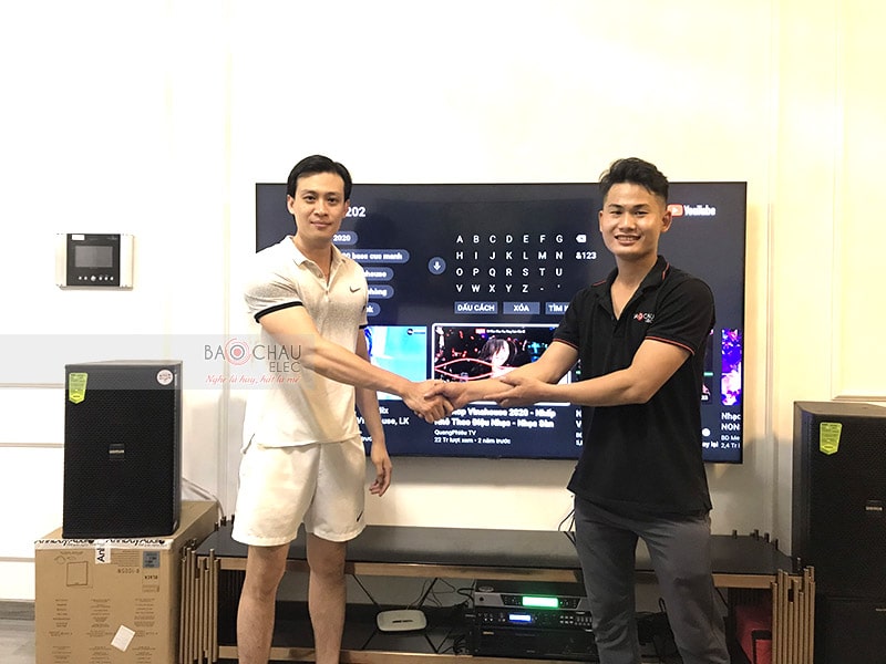 Dàn karaoke gia đình chị Nhung ở Bình Thạnh h6