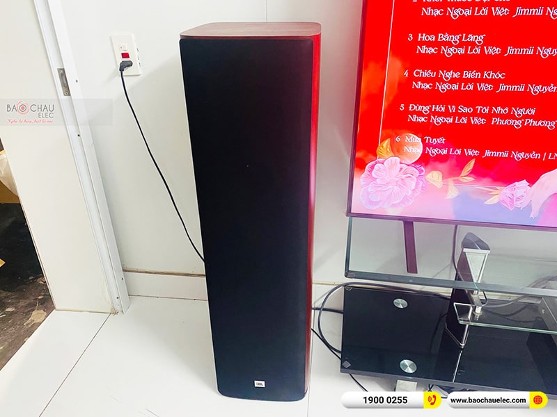 Lắp đặt dàn nghe nhạc trị giá hơn 80 triệu cho anh Hải tại Hải Phòng (JBL Studio 690, Denon PMA 1700NE)
