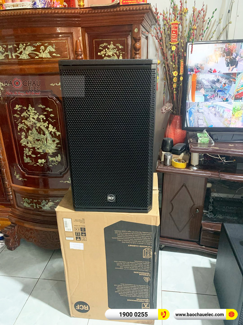Lắp đặt dàn karaoke gia đình anh Cường