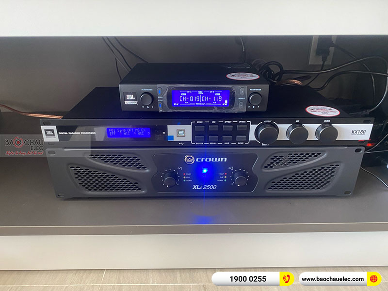 Lắp đặt dàn karaoke gia đình anh Phương