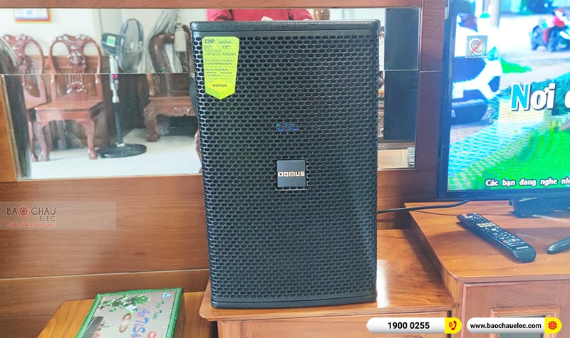 Lắp đặt dàn karaoke trị giá khoảng 20 triệu cho anh Thuận tại TPHCM