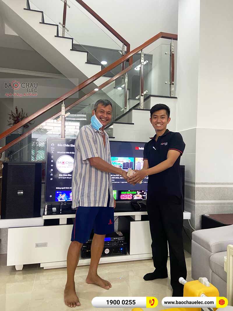 Lắp đặt dàn karaoke chú Hiền tại TP HCM