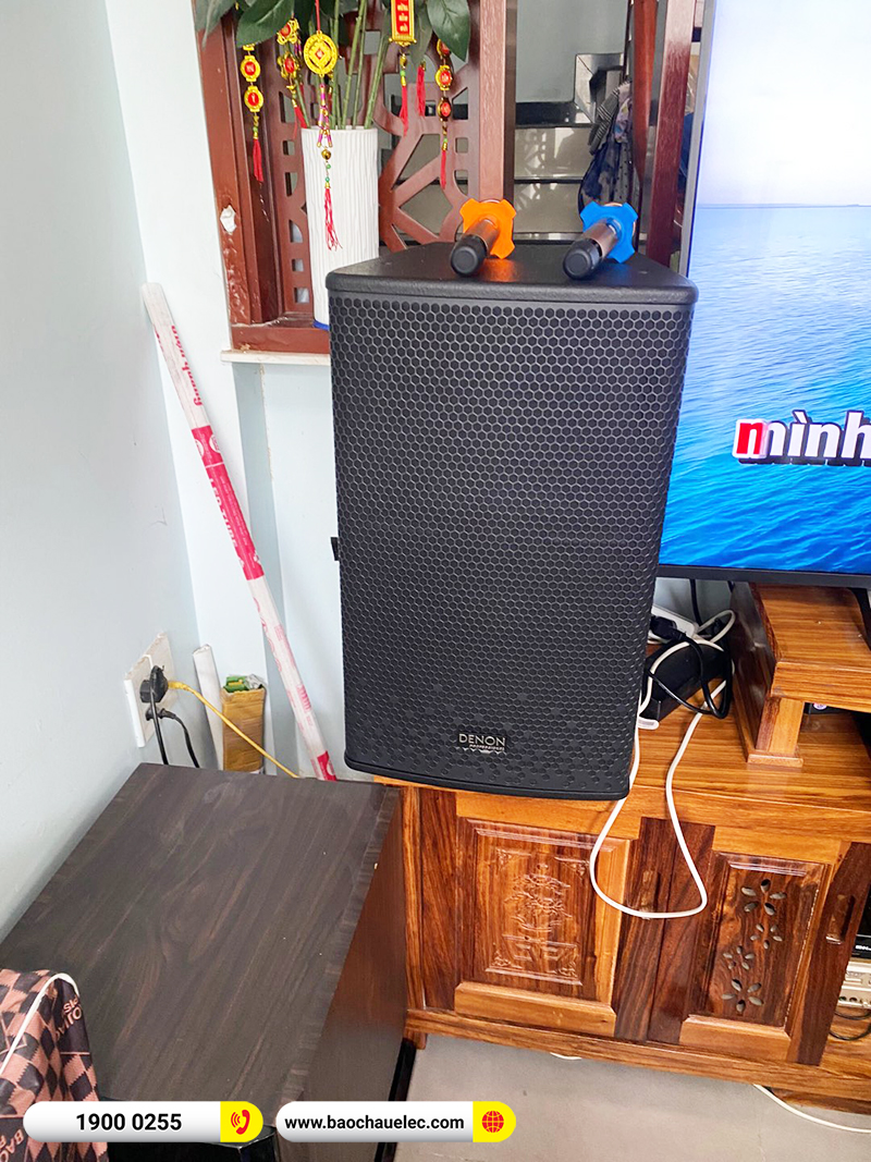 Lắp đặt dàn karaoke trị giá hơn 30 triệu cho anh Duy tại TPHCM (Denon DP-R212, BIK VM620A, X5 Plus, BIK BJ-U600)