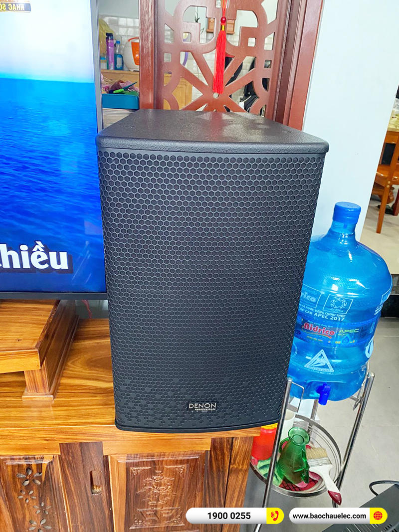 Lắp đặt dàn karaoke trị giá hơn 30 triệu cho anh Duy tại TPHCM (Denon DP-R212, BIK VM620A, X5 Plus, BIK BJ-U600)