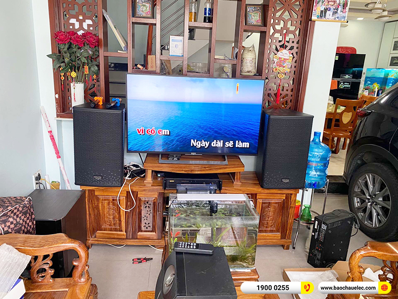 Lắp đặt dàn karaoke trị giá hơn 30 triệu cho anh Duy tại TPHCM (Denon DP-R212, BIK VM620A, X5 Plus, BIK BJ-U600)