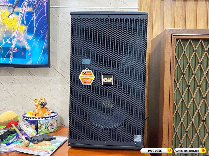 Lắp đặt dàn karaoke trị giá hơn 40 triệu cho anh Phong tại TPHCM (BMB CSS 1210SE, VM620A, X5 Plus, SW512, BJ-U500) 
