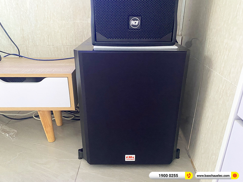 Lắp đặt dàn karaoke trị giá hơn 50 triệu cho anh Vỹ tại TPHCM (RCF EMAX 3110 MK2, VM620A, KP500, SW612, JBL VM300) 
