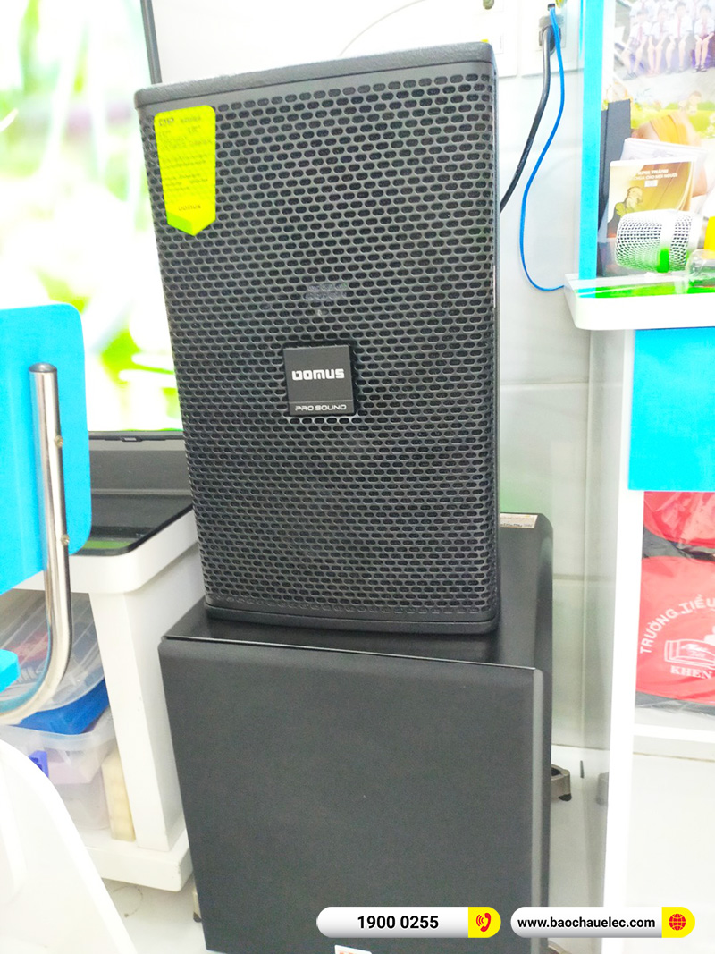 Lắp đặt dàn karaoke trị giá hơn 20 triệu cho chị Hiếu tại TPHCM (Domus DP6100 Max, BKSound DKA 6500, BKSound SW512) 