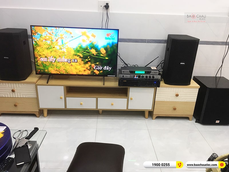 Lắp đặt dàn karaoke trị giá hơn 30 triệu cho chị Thảo tại TPHCM (BIK BSP 412II, VM620A, BKSound KX6, SW612B, BCE UGX12) 