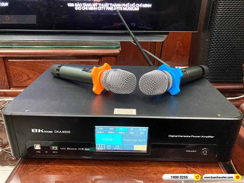 Lắp đặt dàn karaoke trị giá hơn 20 triệu cho chú Kiểm tại TPHCM