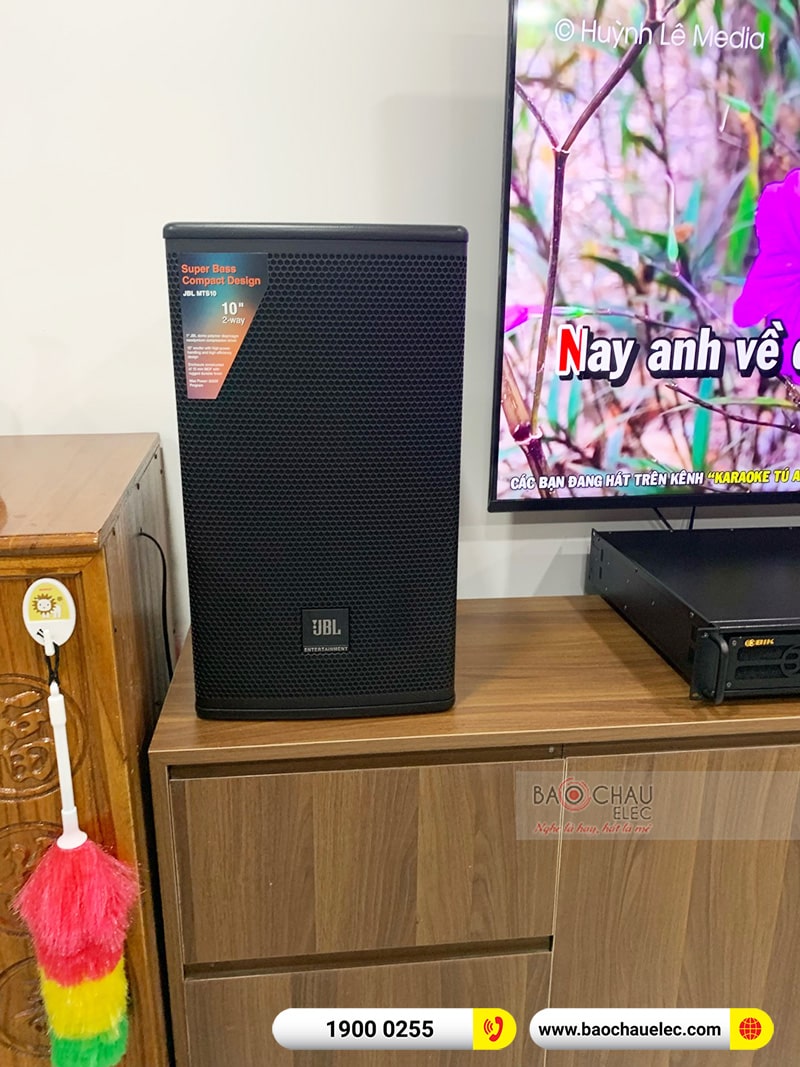 Lắp đặt dàn karaoke gia đình anh Dũng