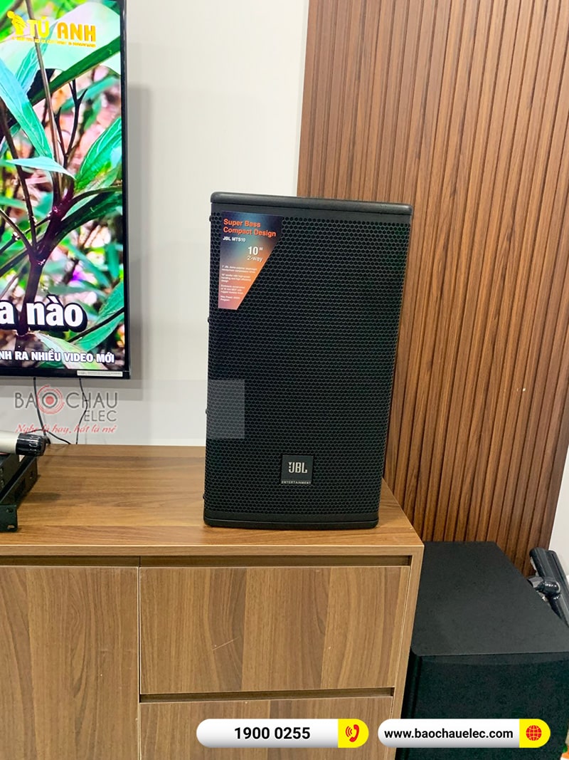 Lắp đặt dàn karaoke gia đình anh Dũng