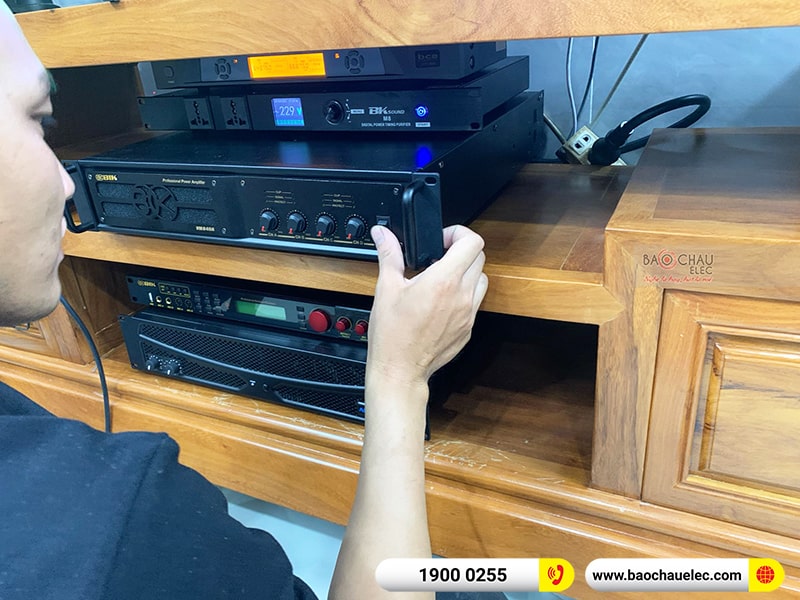 Lắp đặt dàn karaoke anh Kim tại TP HCM