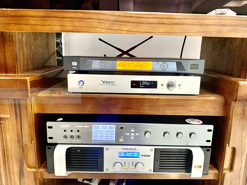 Dàn karaoke cao cấp của gia đình chị Dung h3