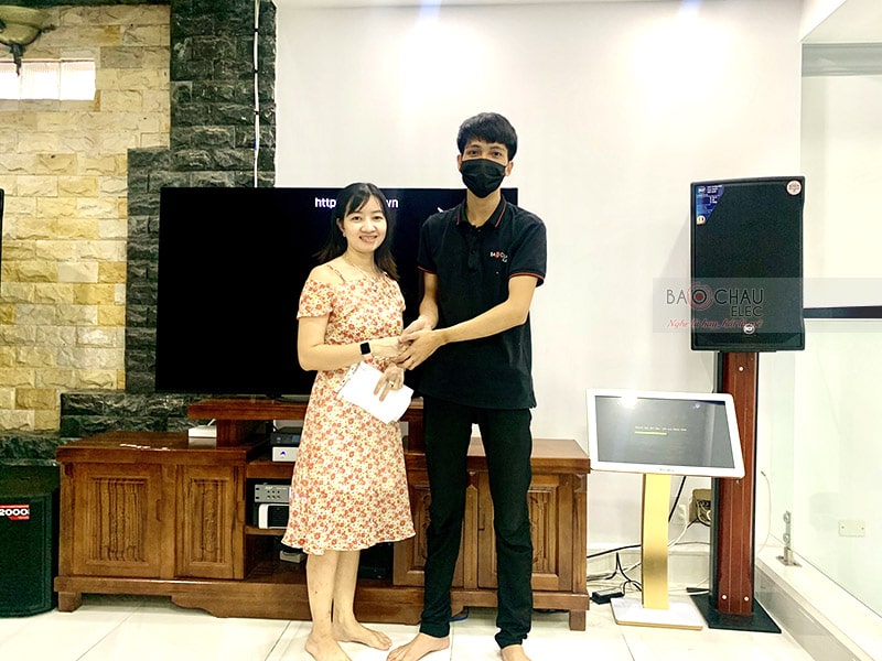 Dàn karaoke cao cấp của gia đình chị Dung h6