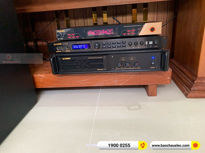 Lắp đặt dàn karaoke chú Hóa tại TPHCM