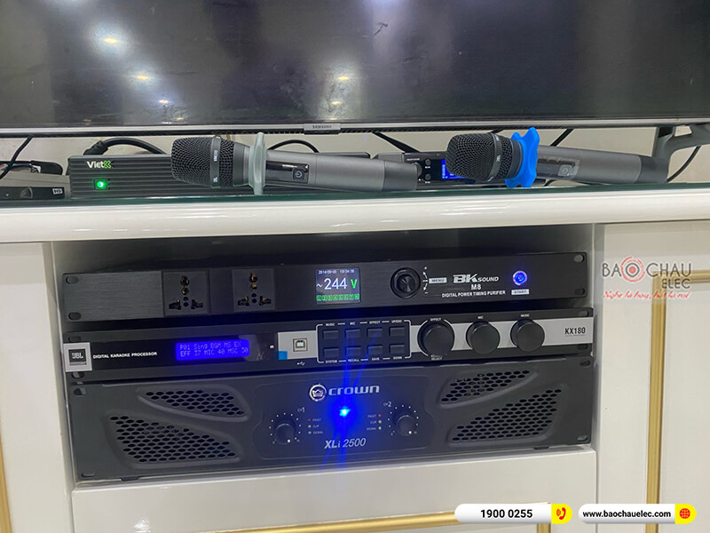 Lắp đặt dàn karaoke cô Thủy tại TPHCM