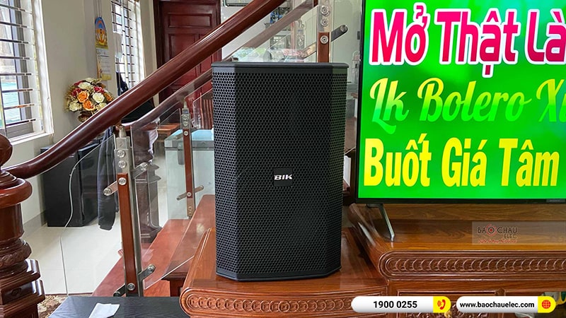 Nâng cấp, lắp đặt Loa karaoke BIK BSP412II cho gia đình anh Thắng tại Hải Dương