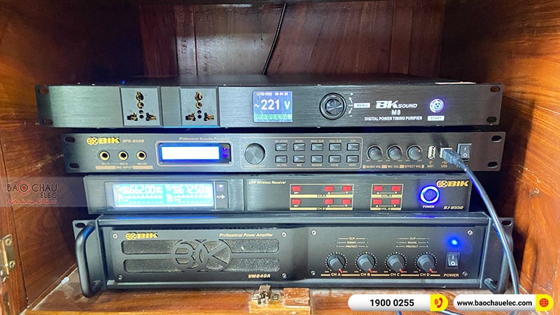 Nâng cấp, lắp đặt Loa karaoke BIK BSP412II cho gia đình anh Thắng tại Hải Dương
