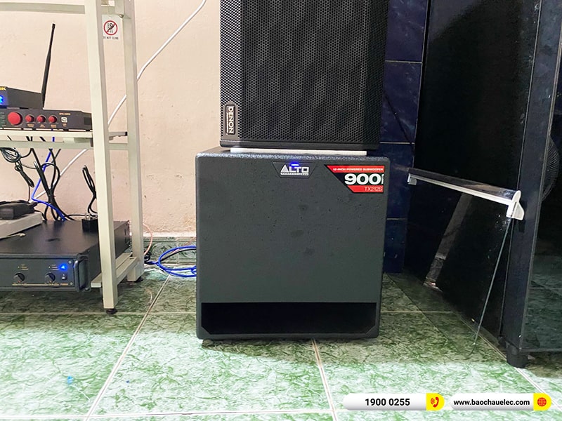 Lắp đặt dàn karaoke trị giá hơn 40 triệu cho anh Khang tại TPHCM (Denon R-312, VM620A, BPR-5600, TX212S, BJ-U100) 