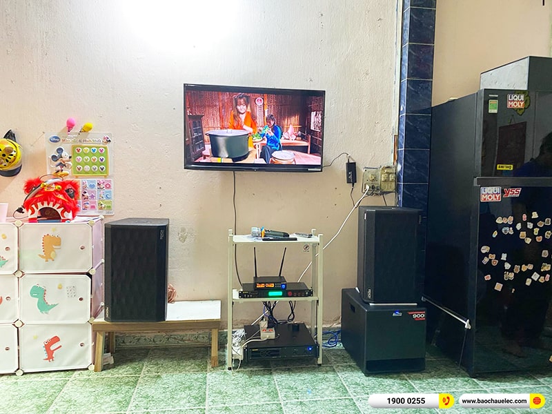 Lắp đặt dàn karaoke trị giá hơn 40 triệu cho anh Khang tại TPHCM (Denon R-312, VM620A, BPR-5600, TX212S, BJ-U100) 