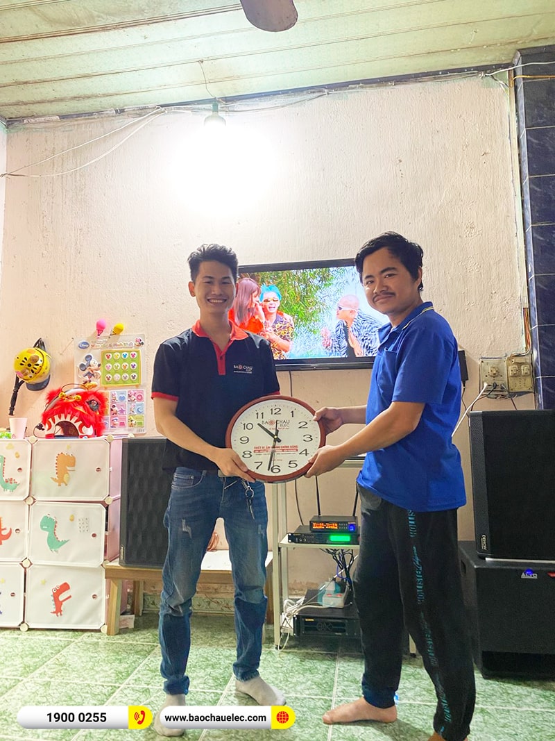 Lắp đặt dàn karaoke trị giá hơn 40 triệu cho anh Khang tại TPHCM (Denon R-312, VM620A, BPR-5600, TX212S, BJ-U100) 