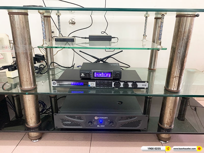 Lắp đặt dàn karaoke trị giá gần 100 triệu cho anh Lộc tại TPHCM