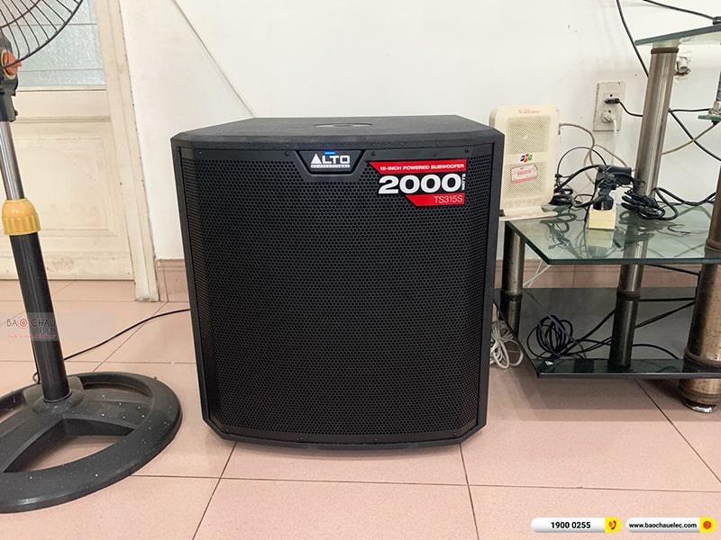Lắp đặt dàn karaoke trị giá gần 100 triệu cho anh Lộc tại TPHCM