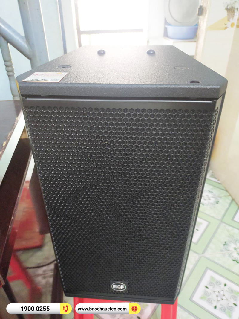 Lắp đặt dàn karaoke RCF 53tr cho anh Ngọc tại TPHCM (RCF X-MAX 10, CA-J802, KX180A, TX212S, AAP P8)
