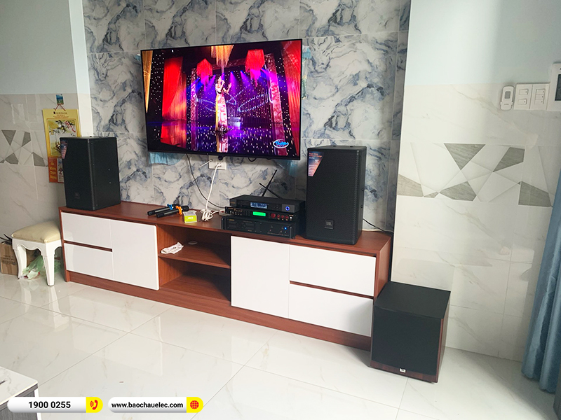 Lắp đặt dàn karaoke trị giá gần 50 triệu cho anh Sắc tại TPHCM (JBL MTS10, VM620A, BPR-5600, JBL A100P, BJ-U500) 