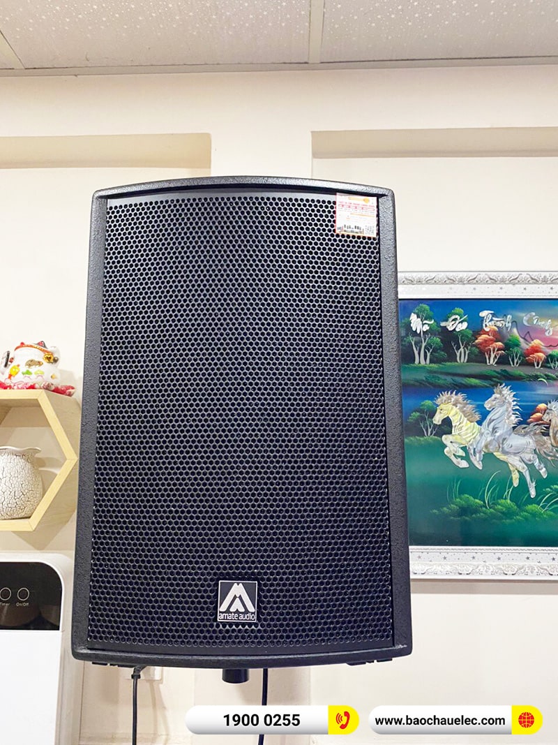 Lắp đặt dàn karaoke trị giá gần 40 triệu cho anh Thanh tại TPHCM (Amate Key 10, BKSound DKA 8500, BIK BJ-W25A) 