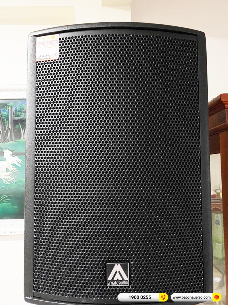 Lắp đặt dàn karaoke trị giá gần 40 triệu cho anh Thanh tại TPHCM (Amate Key 10, BKSound DKA 8500, BIK BJ-W25A) 