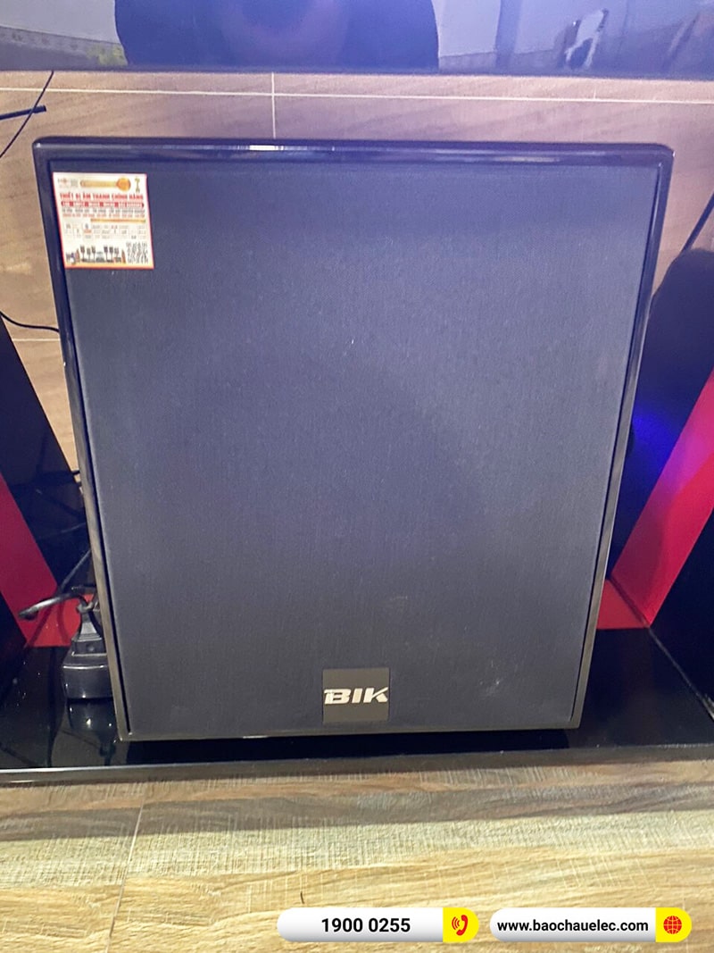 Lắp đặt dàn karaoke trị giá gần 40 triệu cho anh Thanh tại TPHCM (Amate Key 10, BKSound DKA 8500, BIK BJ-W25A) 