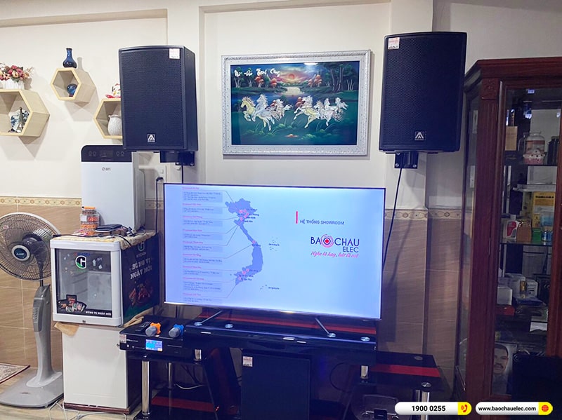Lắp đặt dàn karaoke trị giá gần 40 triệu cho anh Thanh tại TPHCM (Amate Key 10, BKSound DKA 8500, BIK BJ-W25A) 