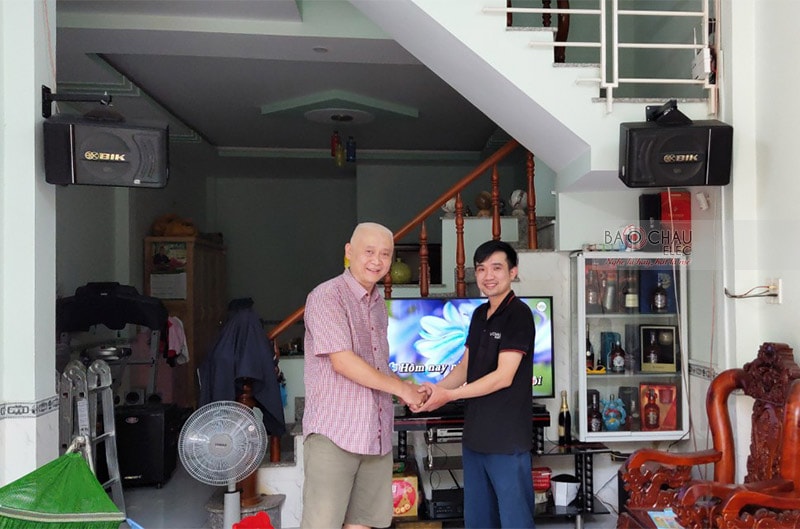 Dàn karaoke BIK của gia đình anh Long ở Hóc Môn h5