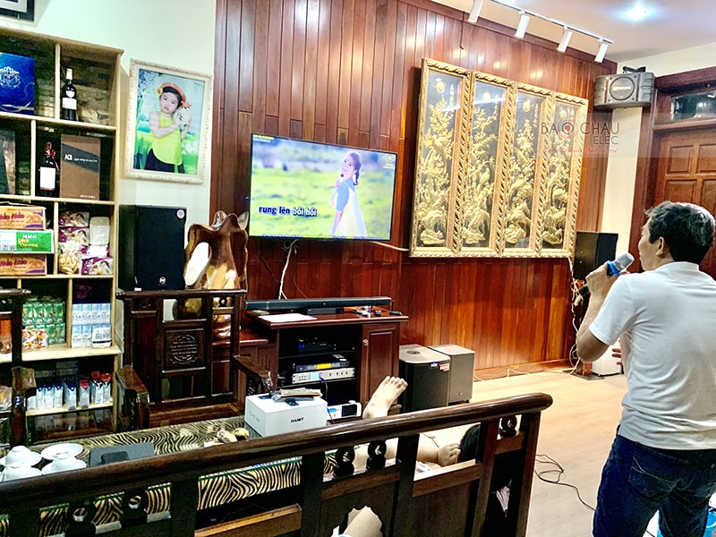 dàn karaoke cao cấp của gia đình anh Lành h4
