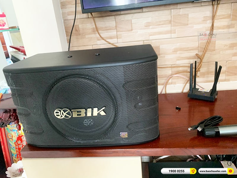 Lắp đặt dàn karaoke trị giá gần 20 triệu cho anh Trọng tại TPHCM