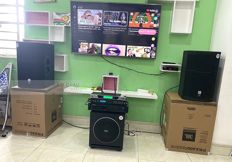 dàn JBL cao cấp cho gia đình anh Tú ở Hóc Môn h6