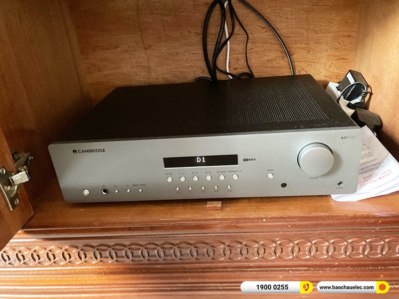 Lắp đặt 2 cấu hình dàn karaoke, nghe nhạc trị giá gần 110 triệu cho chị Thảo tại TPHCM (RCF X-MAX 12, VM830A, KX180A, BJ-W66 Plus, VM200, RP-5000F II, Audio AXR100) 