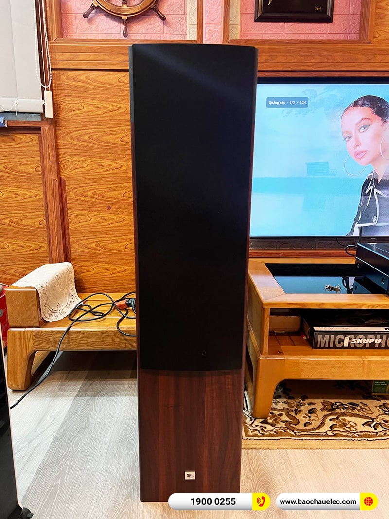 Lắp đặt dàn nghe nhạc JBL 39tr cho anh Viện tại TPHCM (JBL Stage A190, Denon PMA-900HNE) 