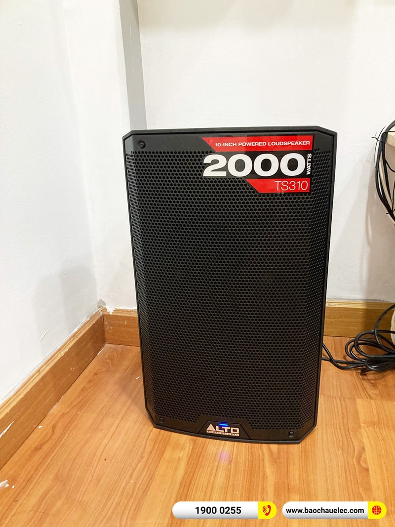 Lắp đặt dàn karaoke trị giá gần 30 triệu cho anh Luân tại TPHCM (Alto TS310, BKSound X5 Plus, SW312C, BJ-U100)
