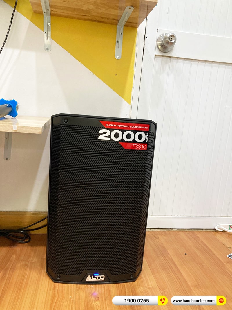 Lắp đặt dàn karaoke trị giá gần 30 triệu cho anh Luân tại TPHCM (Alto TS310, BKSound X5 Plus, SW312C, BJ-U100)