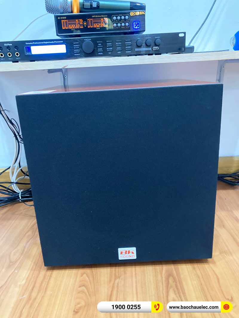 Lắp đặt dàn karaoke trị giá gần 30 triệu cho anh Luân tại TPHCM (Alto TS310, BKSound X5 Plus, SW312C, BJ-U100)