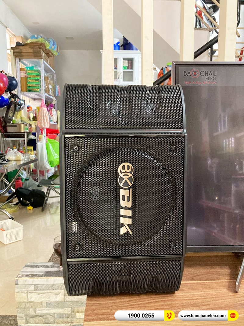 Lắp đặt dàn karaoke trị giá hơn 20 triệu cho chị Tiên tại TPHCM (BIK BS-998X, BIK VM620A, BKSound DSP-9000 Plus, BIK BJ-U500)