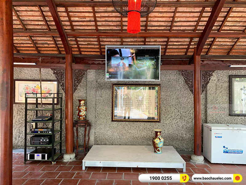 Lắp đặt bộ dàn âm thanh cho anh Cường tại Quận 12 – TPHCM 